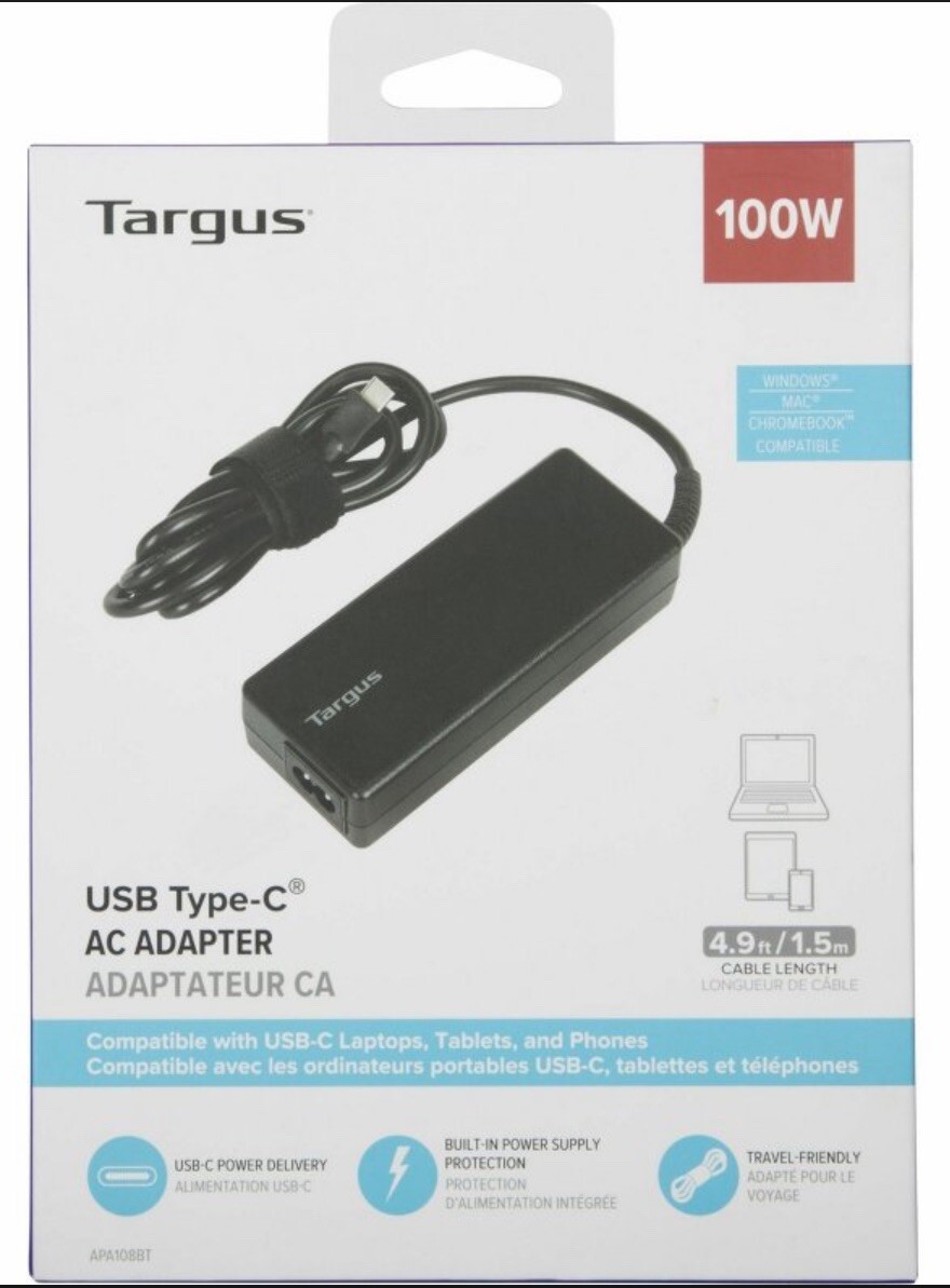 Targus 100W USB-C Charger
