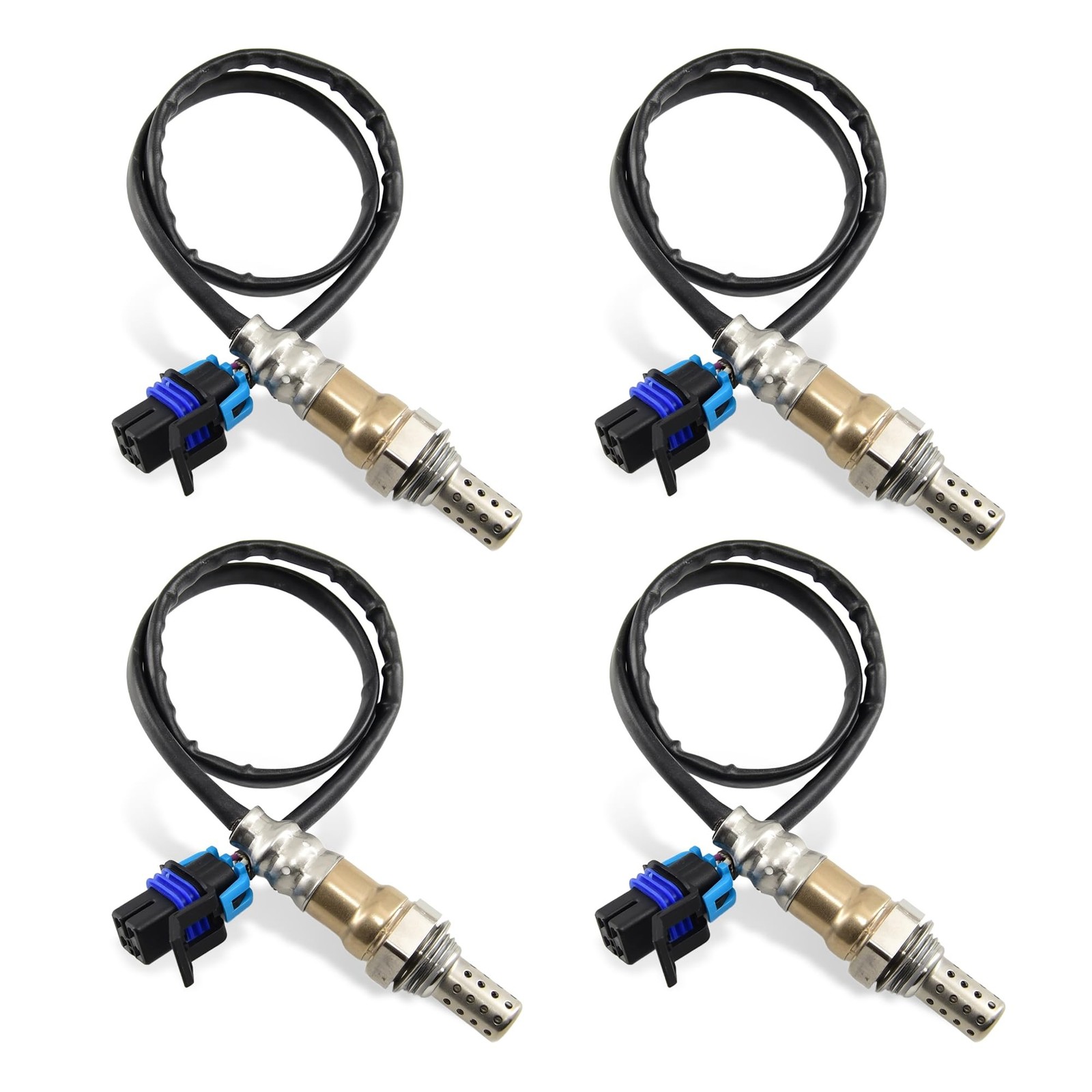 4Pcs Oxygen Sensor Upstream or Downstream 234-4566 Compatible for 2007-2019 C...