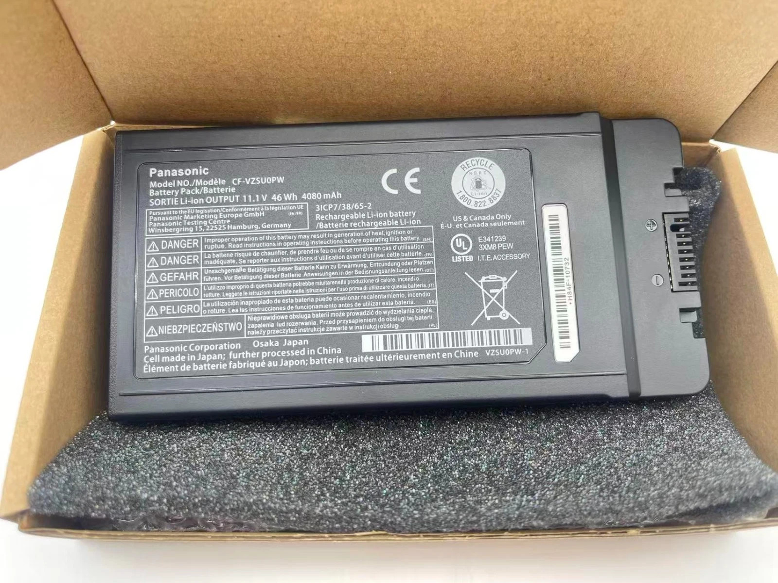 NEW OEM CF-33 Battery 22Wh For Panasonic CF-VZSU1AW CF-33AEHFZTN CF-33AEHGATG US