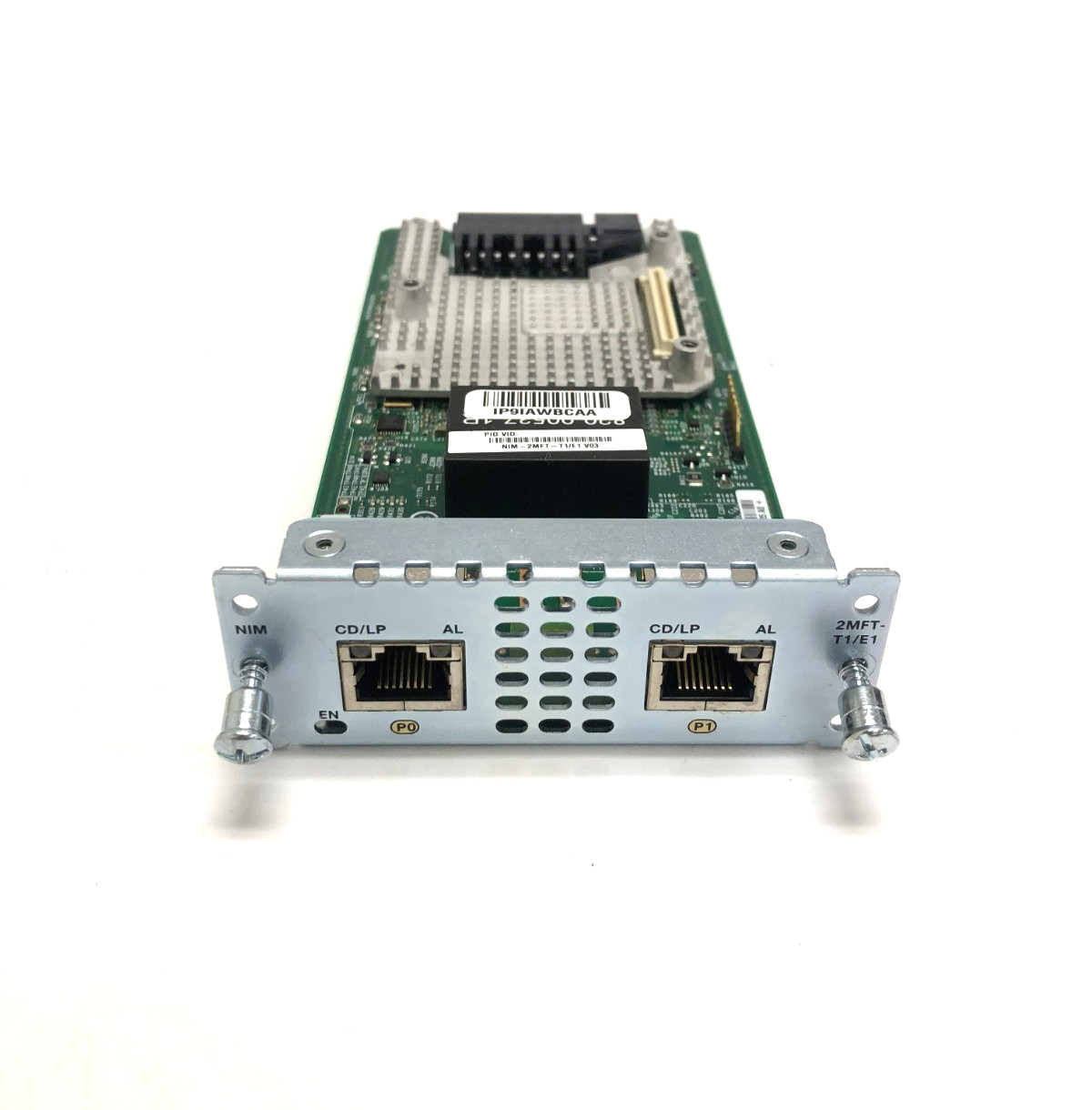 Cisco NIM-2MFT-T1/E1 2-Port 4th Gen Network Interface Module 800-38531-05