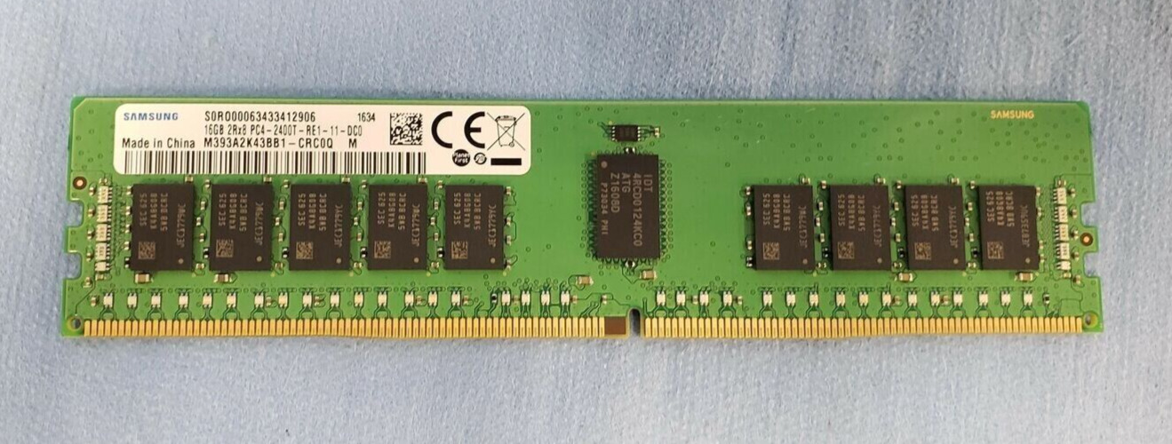 Samsung 16GB PC4-2400T DDR4 M393A2K43BB1-CRC0Q For Servers