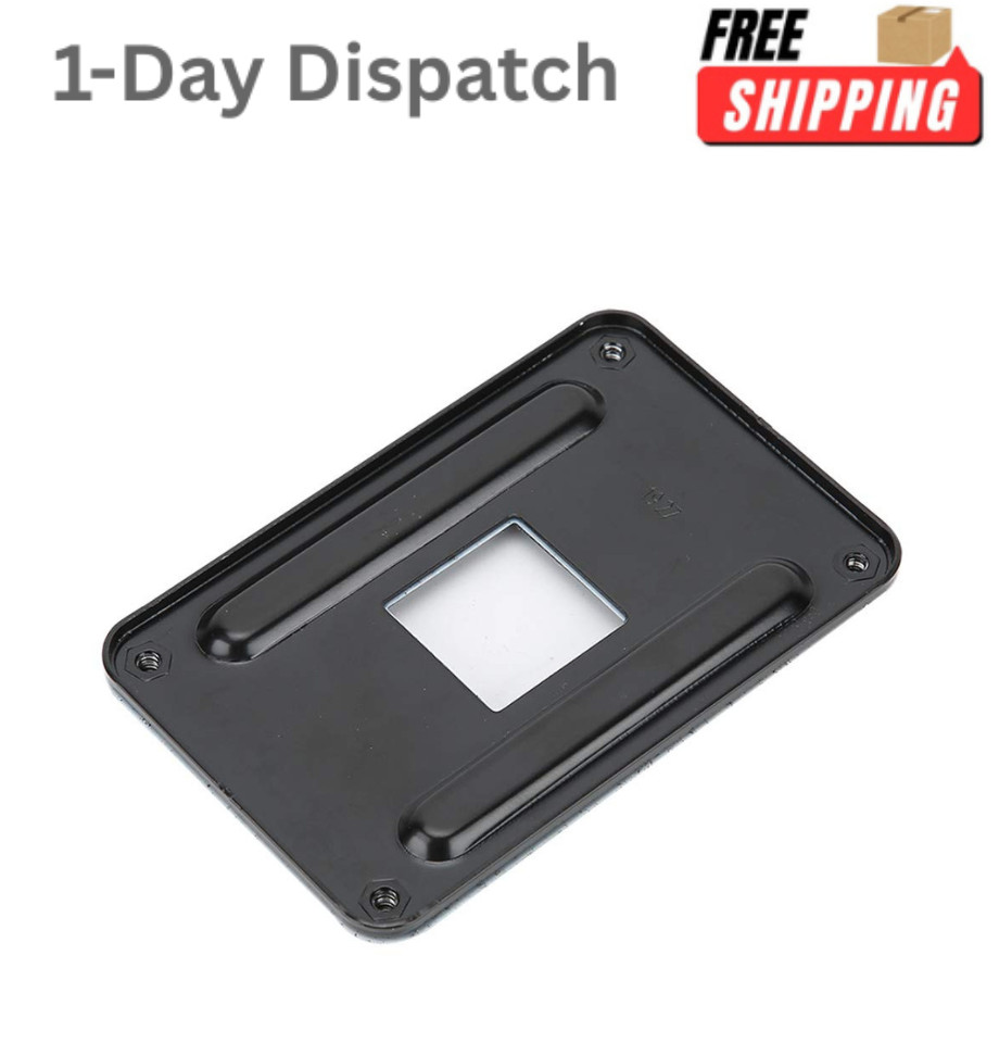 FOSA AM4 Backplane CPU Heatsink Bracket Backplate Iron Plate Black