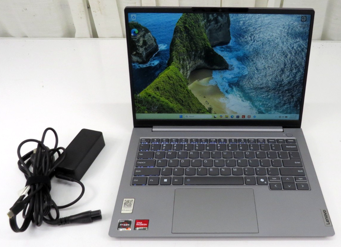 LENOVO ThinkBook 14" Laptop G7 ARP AMD Ryzen 5 3.30GHz 8GB RAM 256GB SSD Win 11