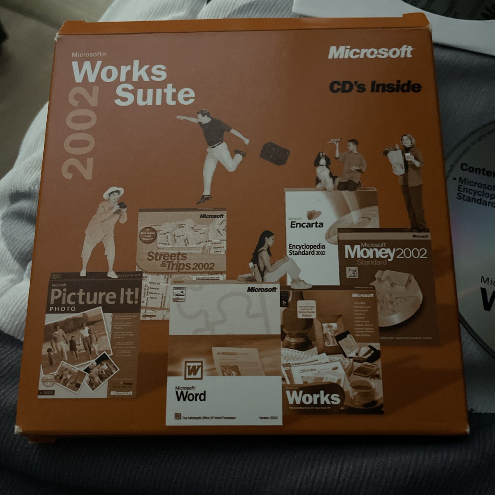 Microsoft Works Suite 2002 (License + Media) - Full Version for Windows