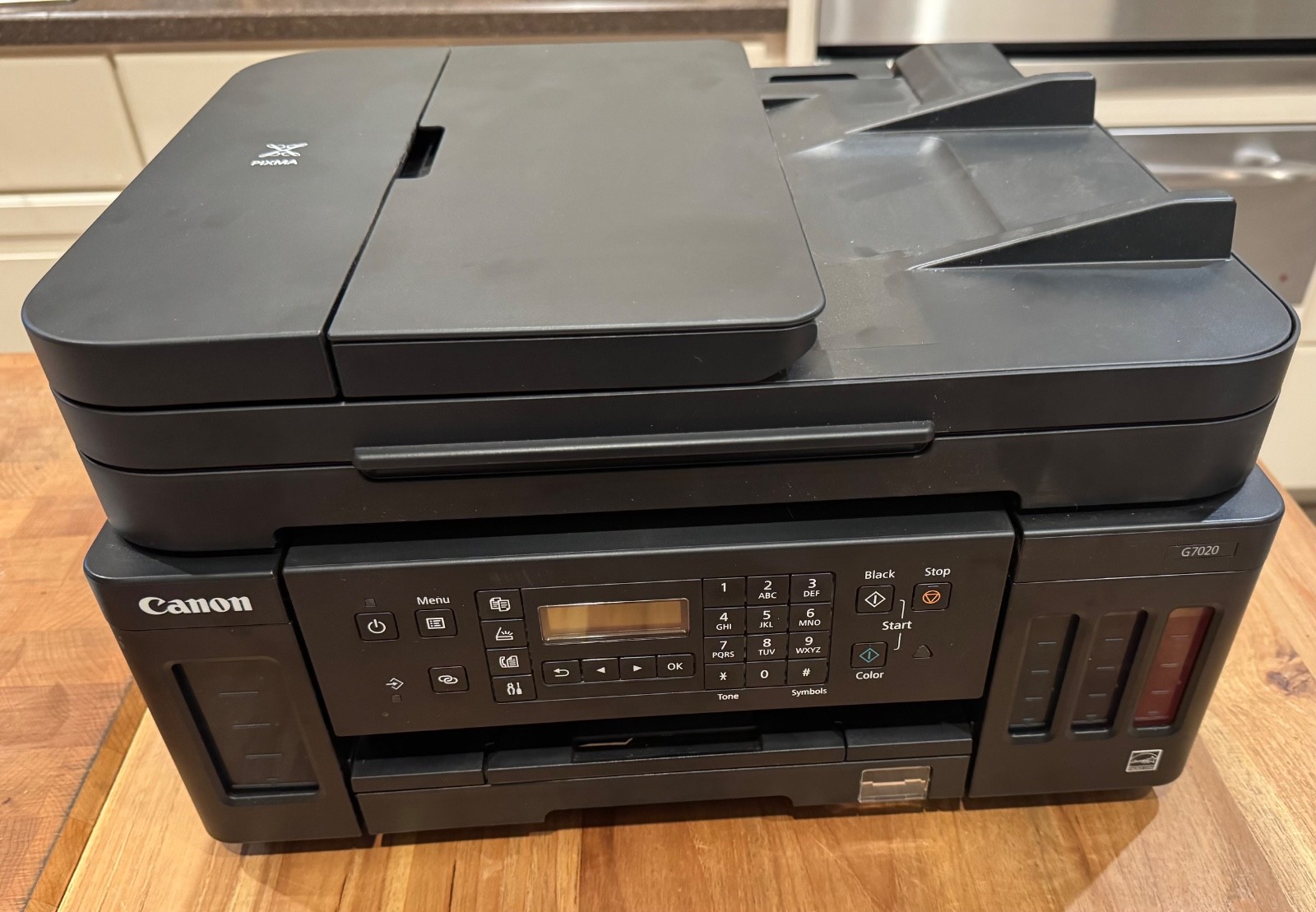 Canon PIXMA G7020 All-in-One Wireless MegaTank Printer w/ Extra Ink