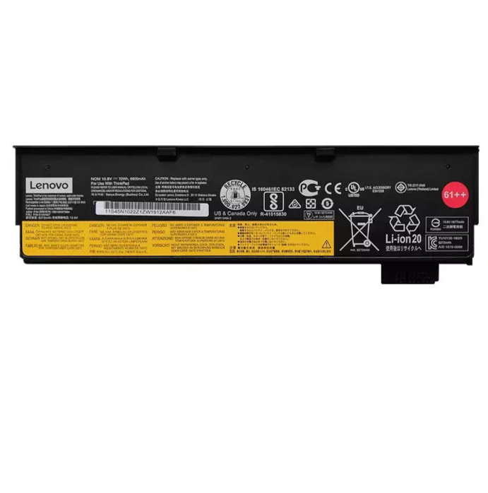 61++ Genuine 72Wh 01AV427 Battery For Lenovo ThinkPad T470 T480 T570 T580 P51s