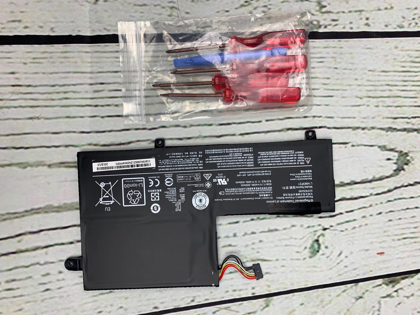 L14L3P21 L14M3P21 Laptop Battery Fits Lenovo Flex 3 Flex 4 Type C 11.4V 45Wh