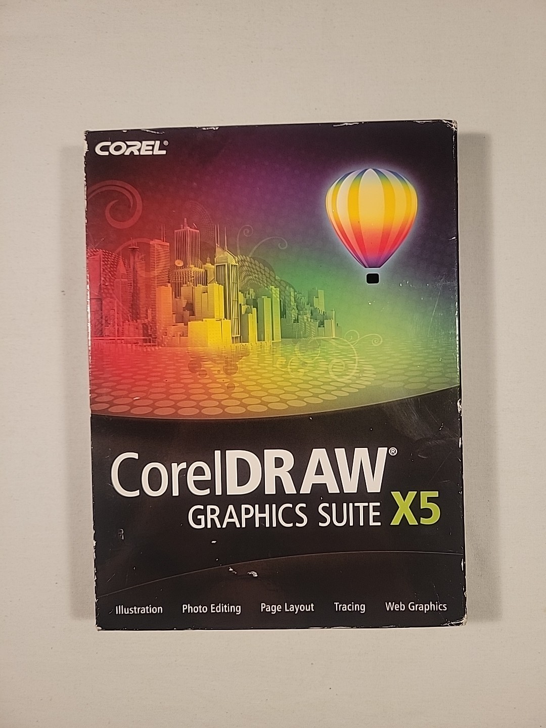 CorelDRAW Graphics Suite x5 Upgrade PC DVD-ROM 2010 for Windows 7/XP wthBook/Box