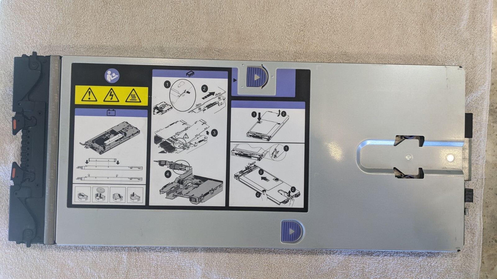 IBM 00AH802 FlexSystem V7000 Node Canister Controller R0576-F0008-02 Rev A