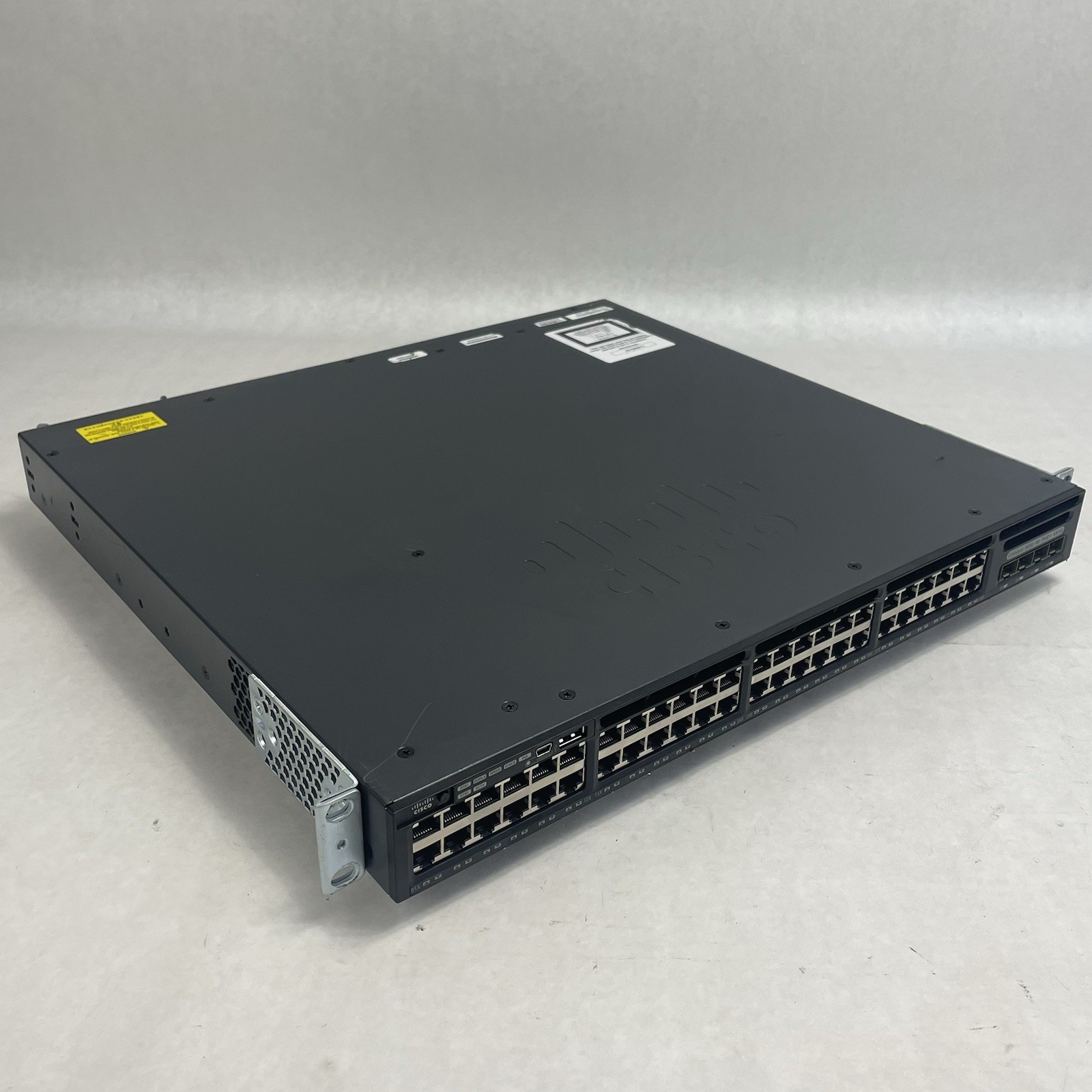 Cisco WS-C3650-48PS-S V02 Tested & Reset 1X PSU