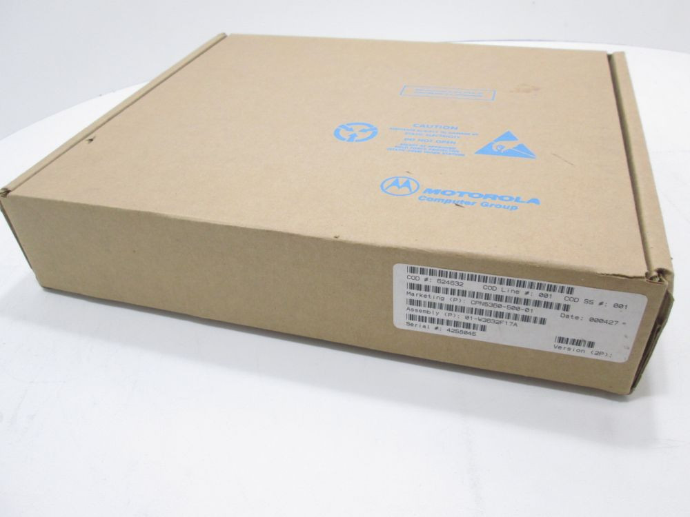 NEW Motorola CPN5360-500-01 CPCI Peripheral Processor Intel® low-power process