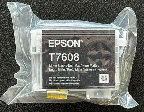 Epson SURE COLOR 7608 Ink Cartridge - MATTE BLACK (T7608)