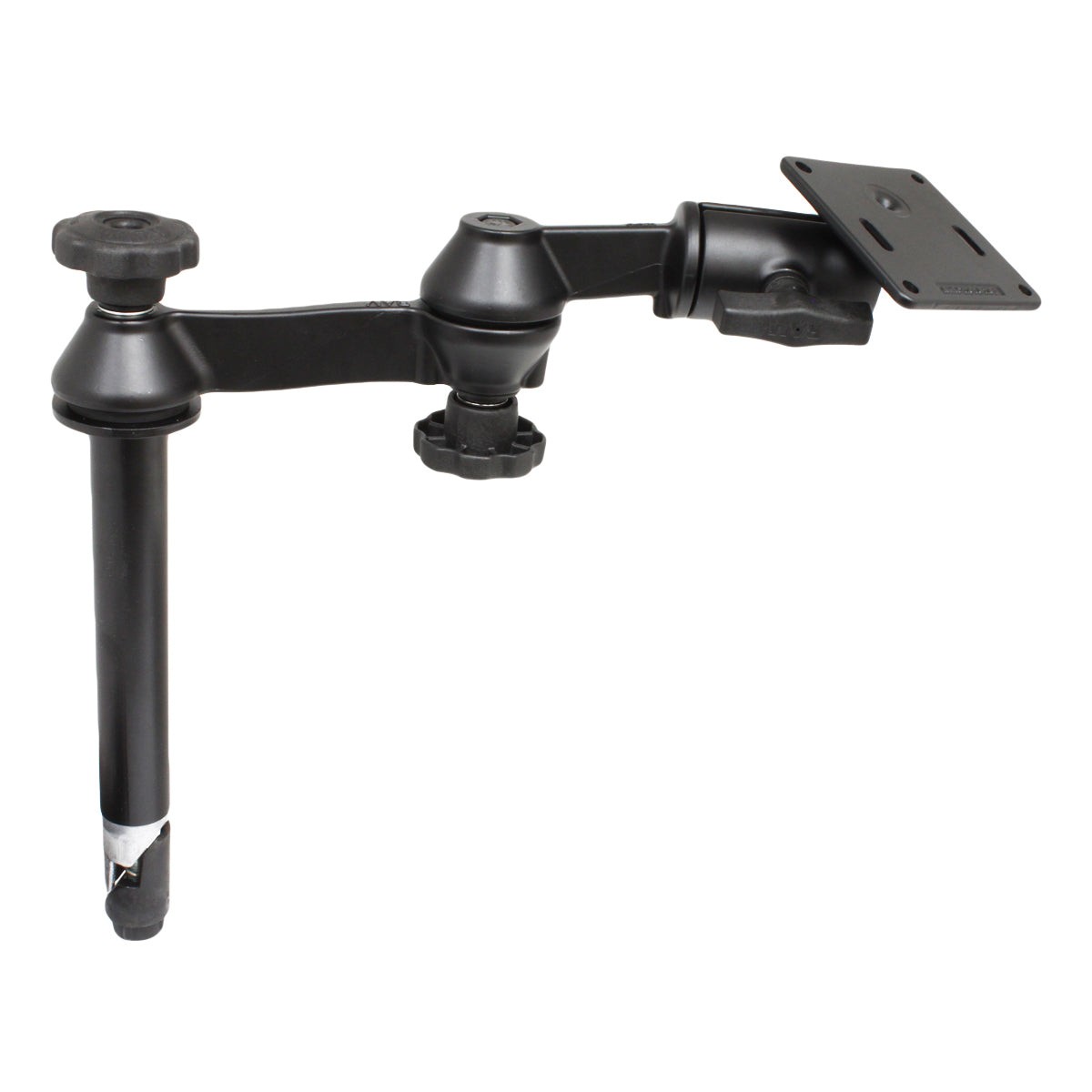 RAM-VP-SW1-8-2461  RAM 8" Upper Pole with Double Swing Arms & 75...