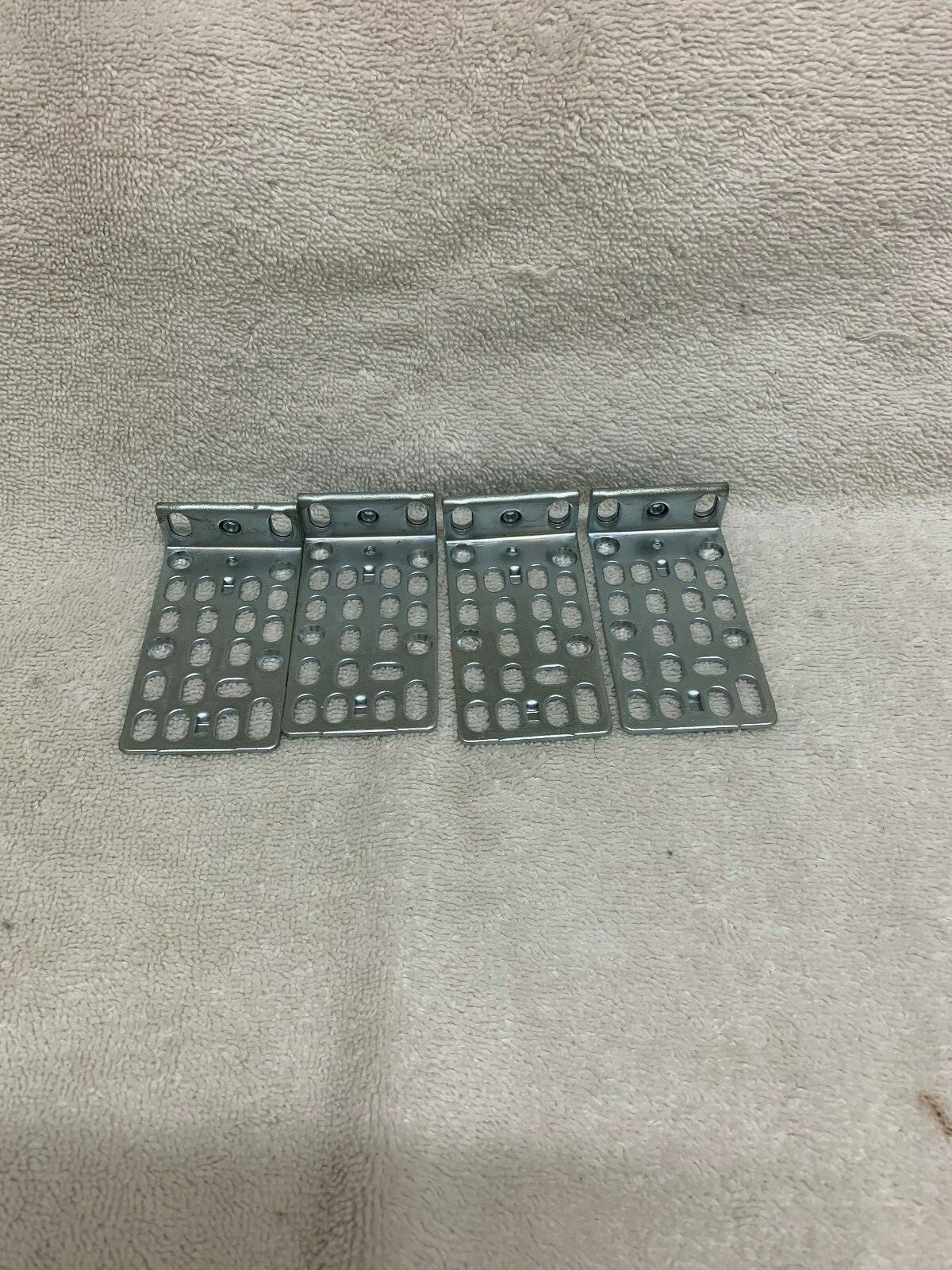 Set of 4 Cisco 700-08209-01 1U Rack Mount Bracket ears Screws 3550 C3750 C3560