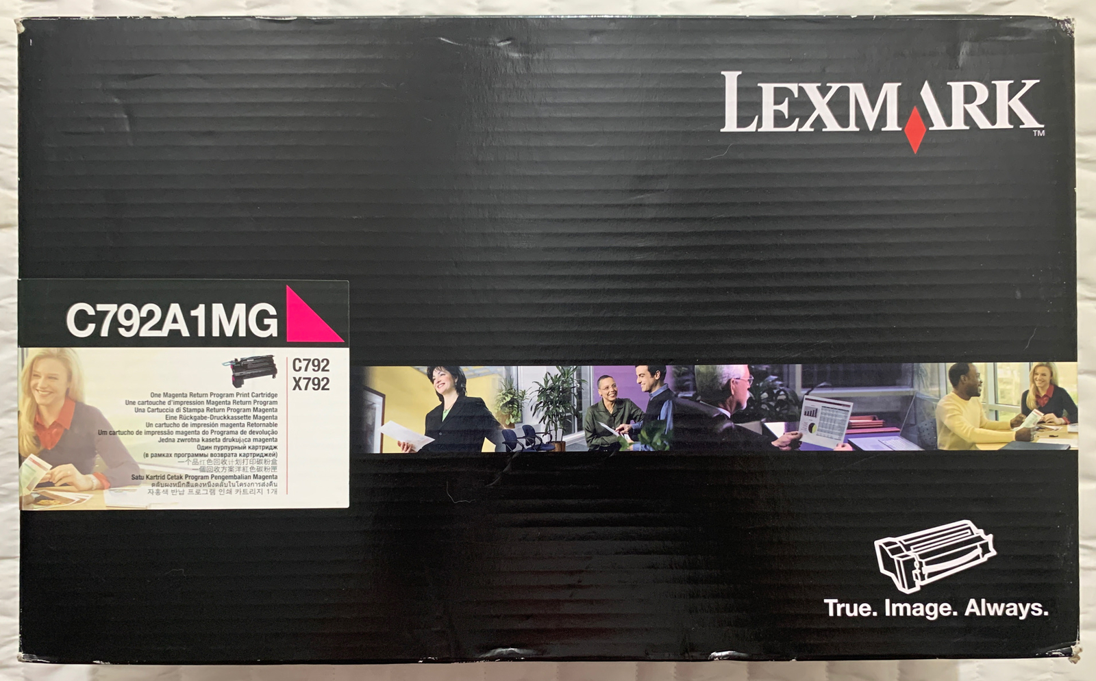 Lexmark C792A1MG Magenta Toner Cartridge For C792 & X792 Genuine OEM Retail Box