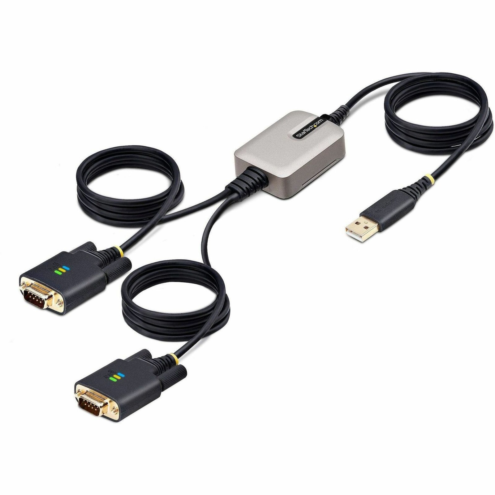 StarTech 13ft/4m 2-Port USB to Serial Adapter Cable (2P6FFC-USB-SERIAL)