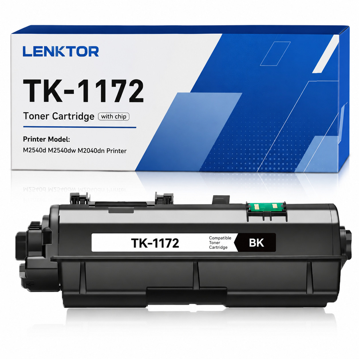 TK1172 1PK BK Mono Laser Compatible Toner Cartridge for ECOSYS M2040dn M2540dw