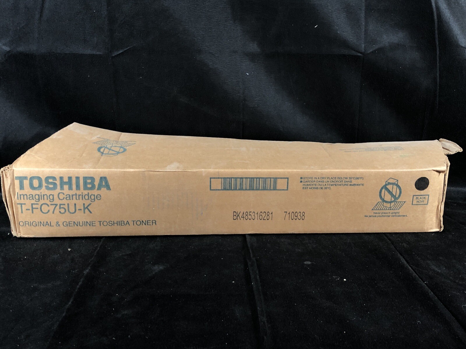 Toshiba Imaging Cartridge T-FC75U-K Orignal and Geniune Toshiba Toner (Black)