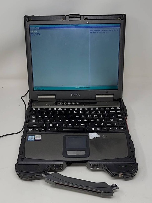 GETAC B300G7 Rugged Laptop Intel Core I5-8250U For Parts/Needs Repair SEE NOTES