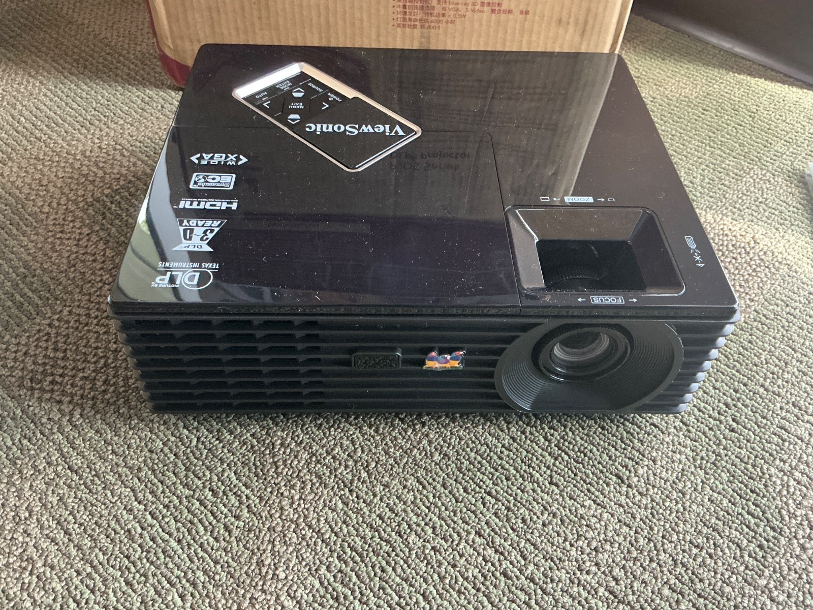 ViewSonic PJD5533w (VS14117) DLP Projector - Low Lamp Hours