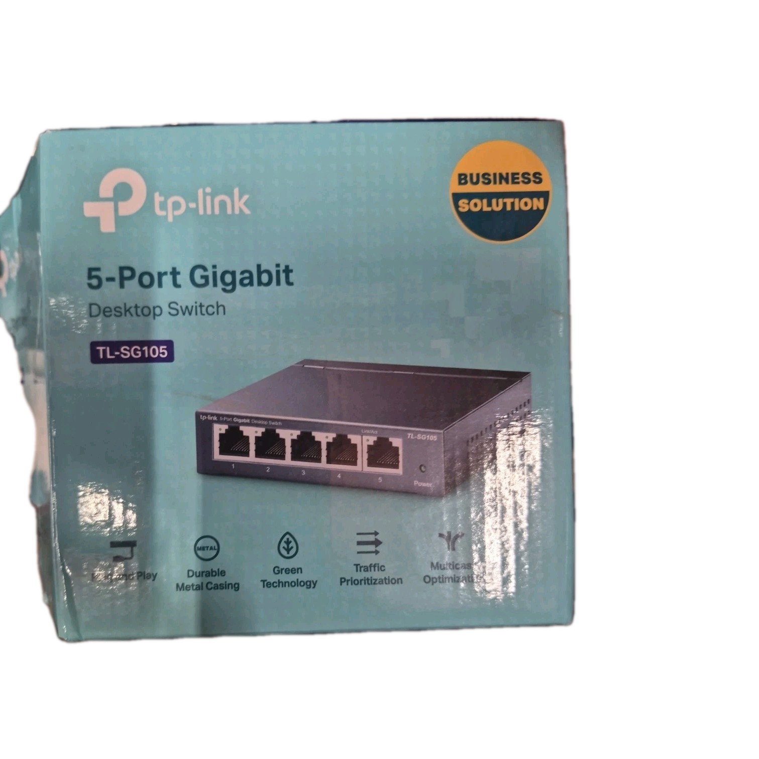 TP-Link TL-SG105 5  Port Gigabit Easy Smart Switch