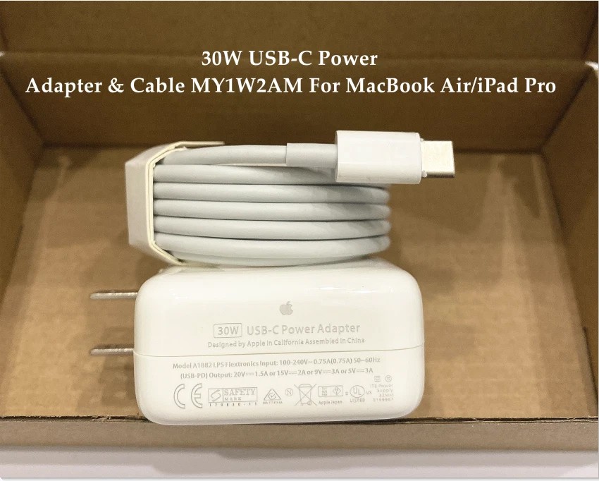 Genuine 30W/61W/67W/87W/96W/140W USB C Adapter Charger Apple MacBook Air Pro OEM