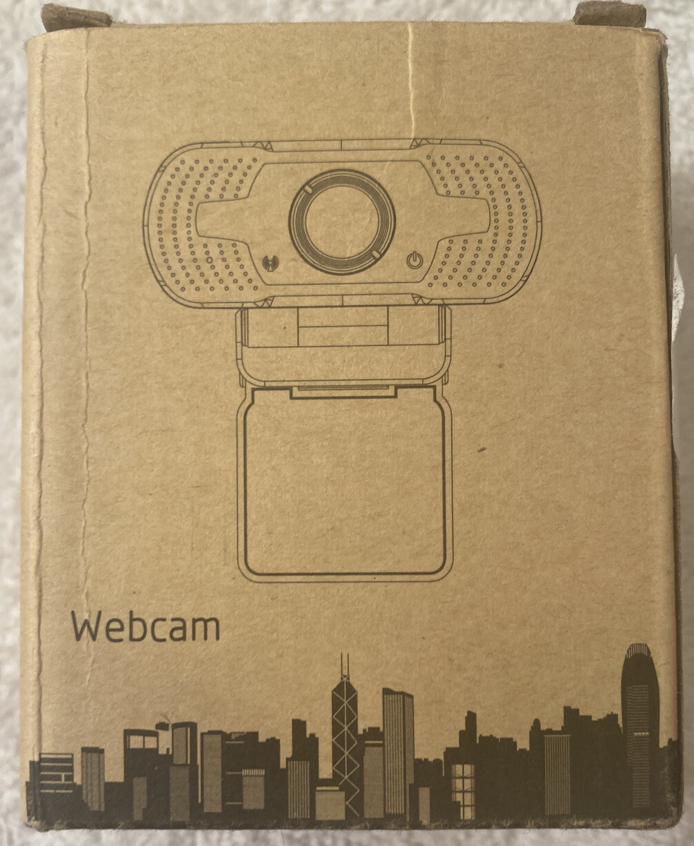 LARMTEK W2 1080p WEBCAM FOR PC, LAPTOP W/ WEBCAM COVER HD QUALITY PLUG & PLAY 