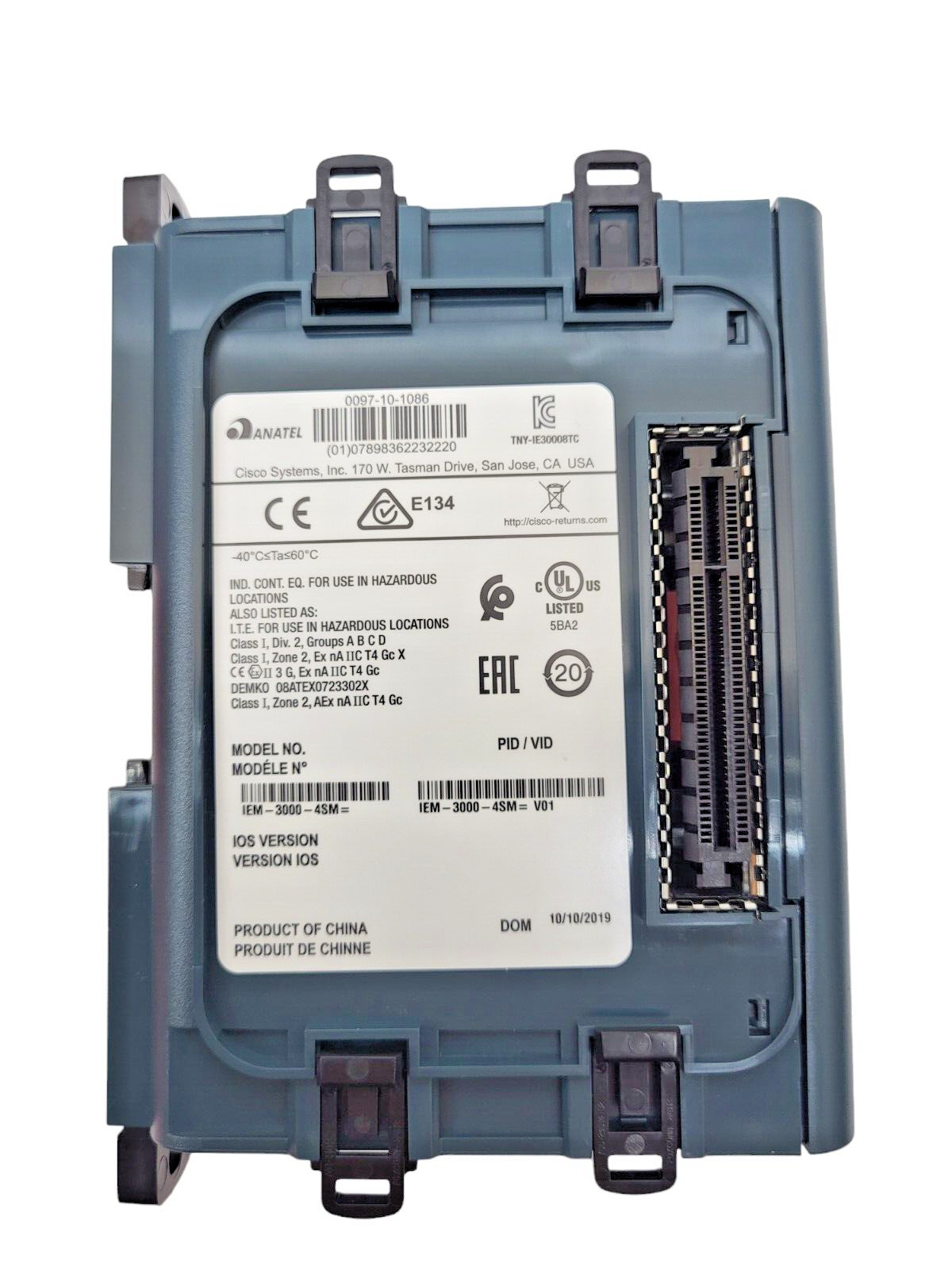 Cisco Ethernet Switch Module IEM-3000-4SM Industrial New in Box