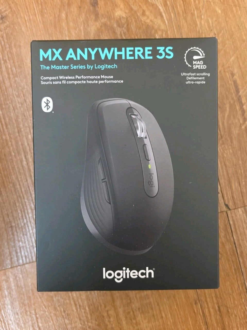 Logitech MX Anywhere 3S Compact Wireless Performance Mouse - Black - 910-006925
