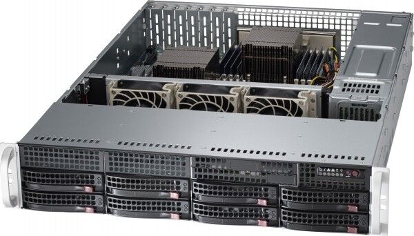 UXS Server FREENAS 2U 8 Bay 2x E5-2630 V1 6 Core 64GB RAM X9DR3-LN4F+ Supermicro