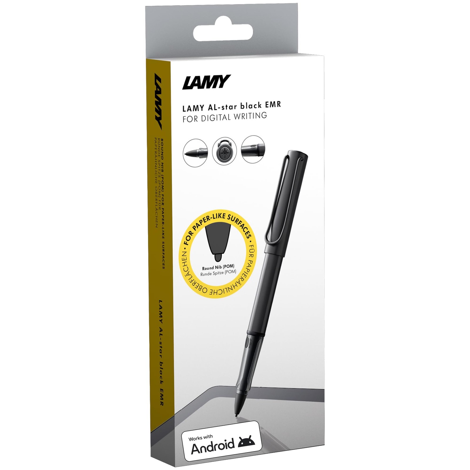 LAMY AL Star EMR Touchscreen Stylus Pen for Android Tablets Smartphones 1 Count