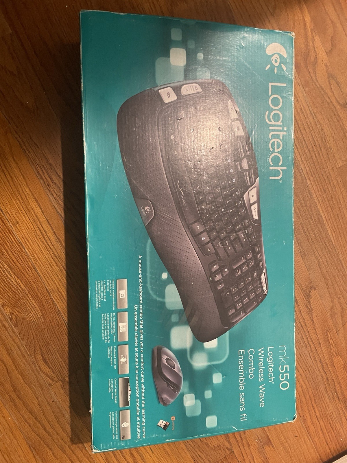 Logitech MK550 Wireless Keyboard Black NO MOUSE
