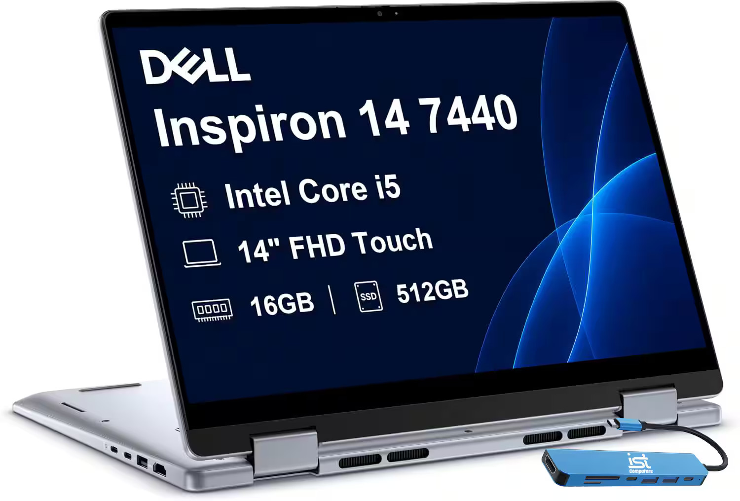 Dell - Upgraded - Inspiron 14 - 7440 - 14 in FHD+ i5-1334U 1TB SSD 16GB Memory