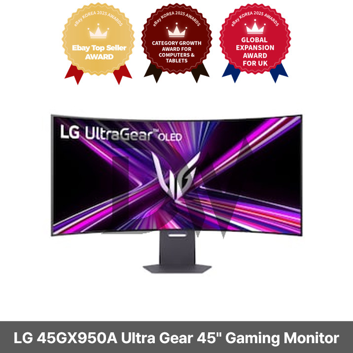 LG 45GX950A Ultra Gear OLED 45" Gaming Monitor / Curved / 5K2K WUHD Dual Mode