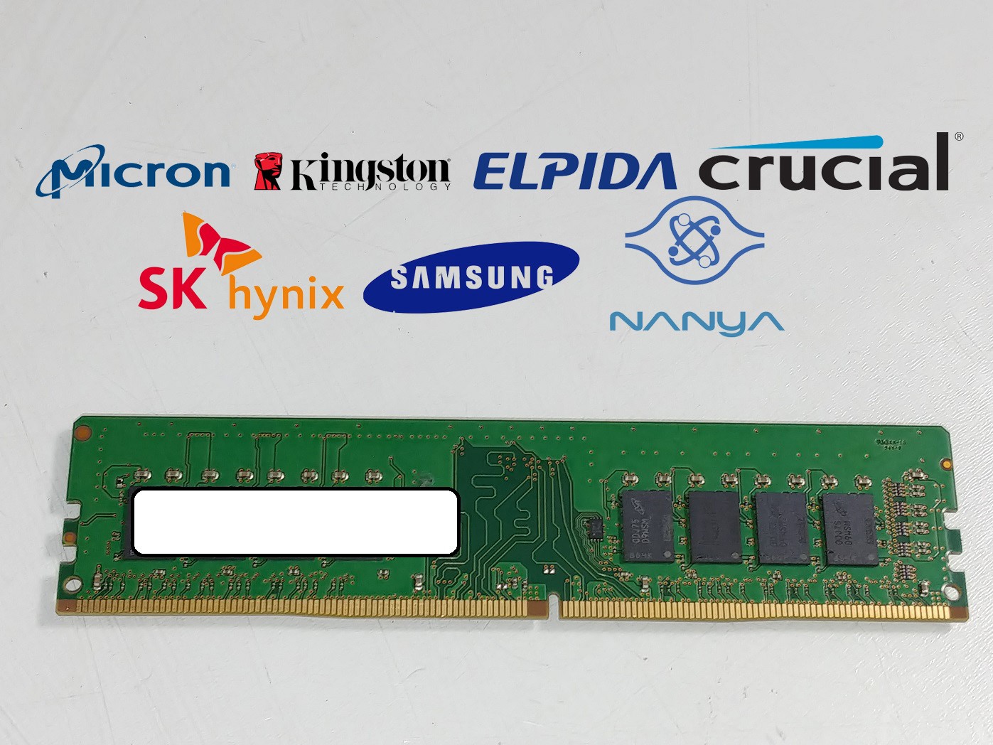 Major Brand 16 GB PC4-25600 (DDR4-3200) 2Rx8 DDR4 Desktop Memory