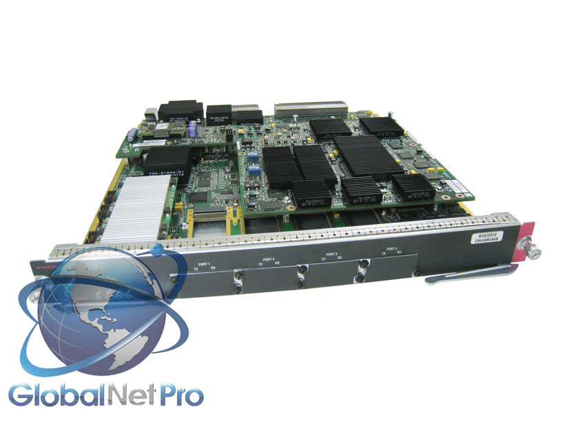 CISCO WS-X6704-10GE w/ WS-F6700-DFC3BXL 4-port 10GE Mod - LIFETIME WARRANTY