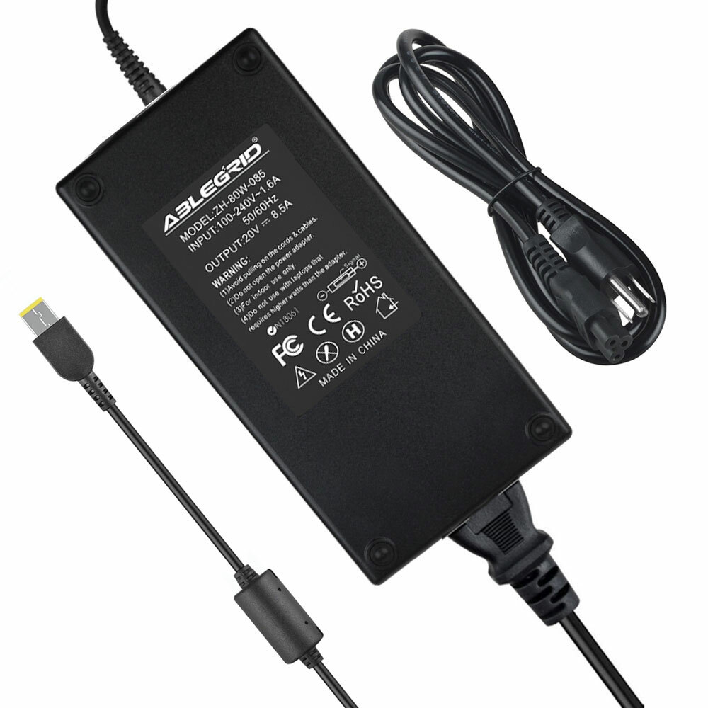 20V 8.5A AC Adapter For Lenovo ADL170NlC2A ADL170NDC2A 45N0560 45N0372 Power PSU