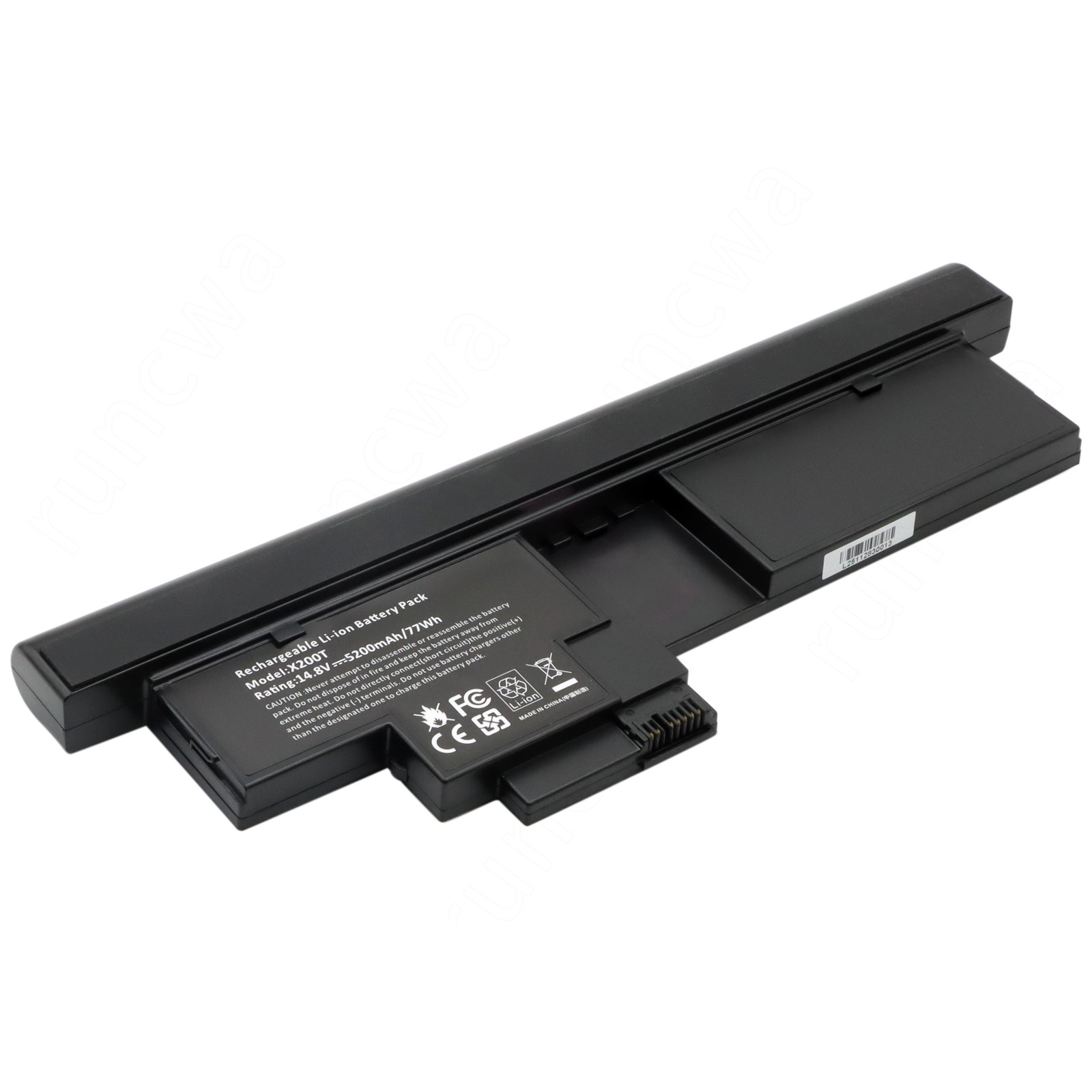 5200mAH 14.8V Battery X200T For ThinkPad X201, X201-3323, X201i, X201s Tablet