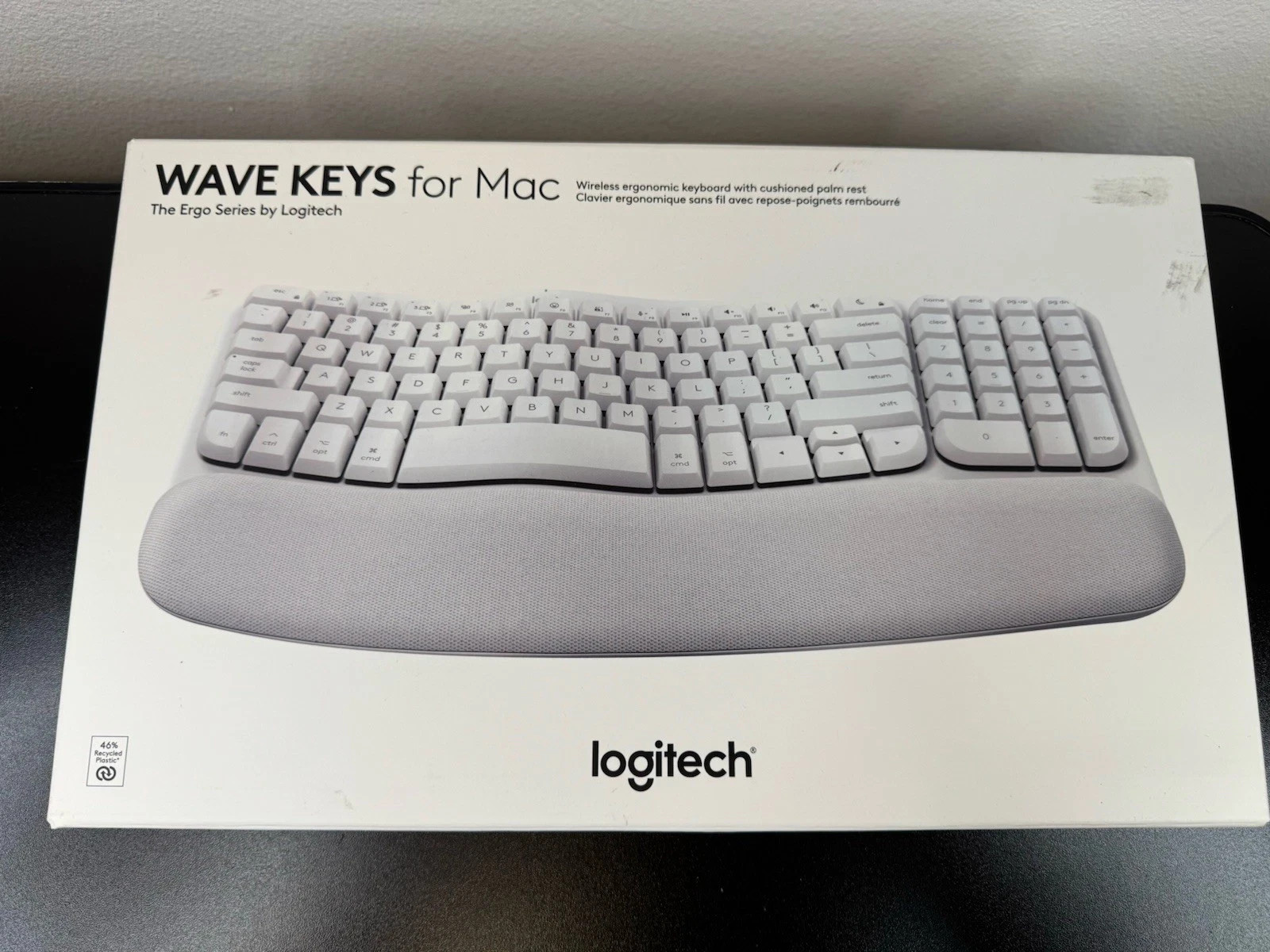 OPEN BOX Logitech Wave Keys for Mac Wireless Keyboard