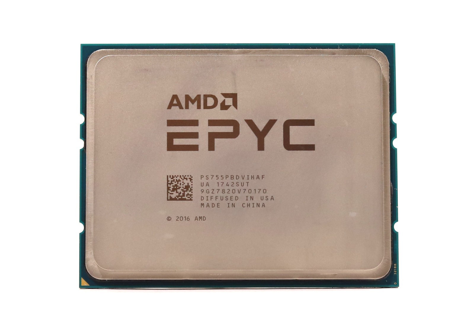 AMD EPYC 7551P 2.0GHz 32-Core 64-Thread Socket SP3 Server CPU P/N: PS755PBDVIHAF