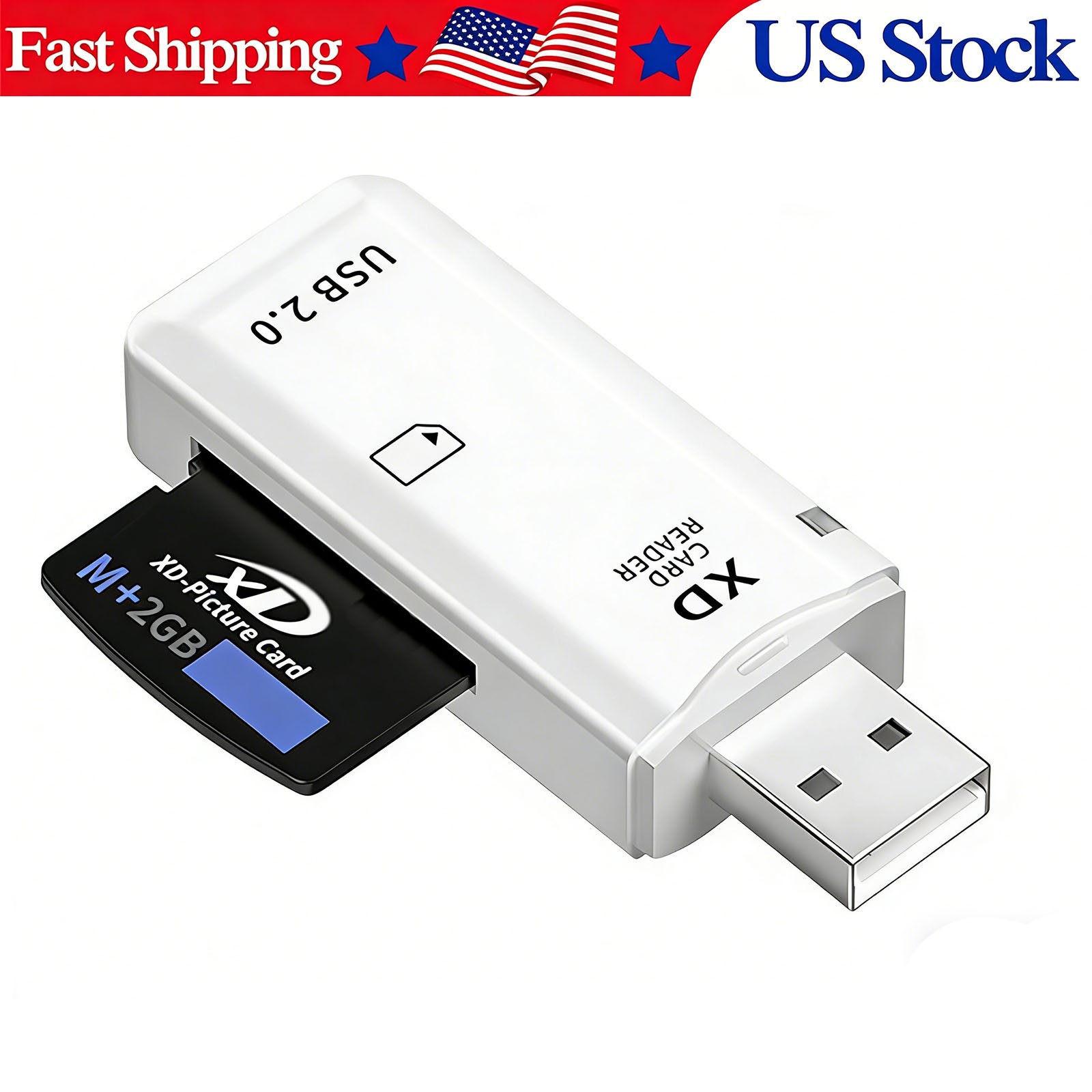 XD Picture Card Reader USB 2.0 Memory Adapter for Olympus Fuji Cameras ﻿