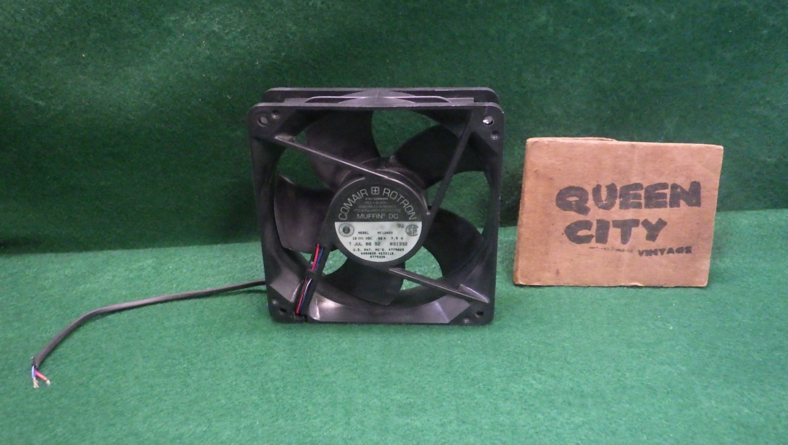 Vintage Comair Rotron Computer Fan/Muffin MC12AOX 12vdc 7.9W IBM 33G2976 4.75"
