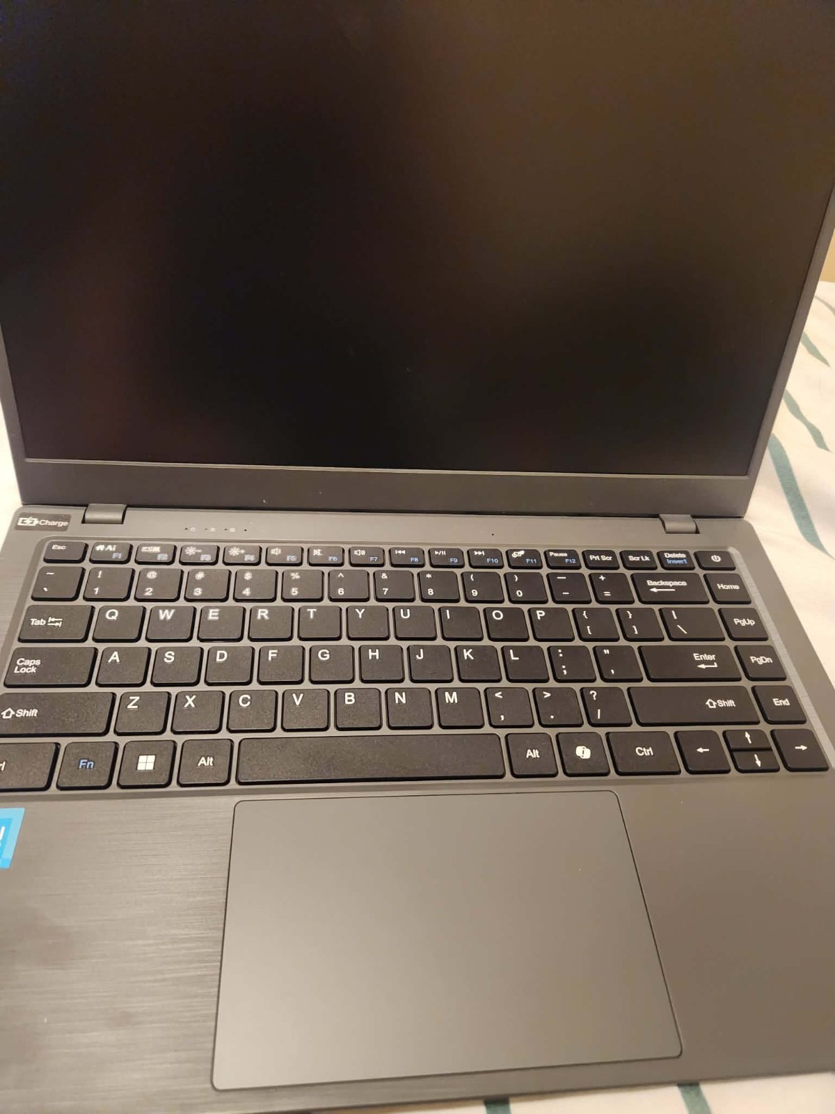 Gray Notebook Laptop BFGS11 Intel Inside Portable Slim Design PC Computer