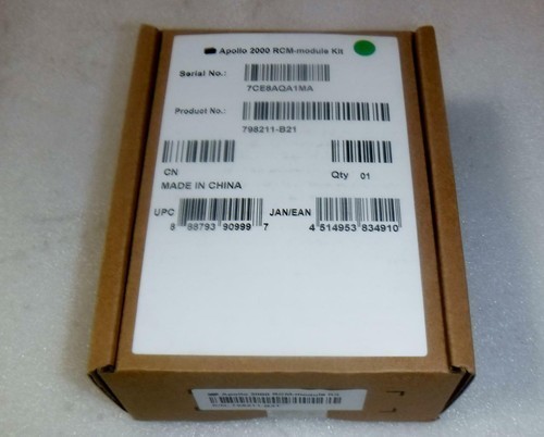 798211-B21 HP Apollo 2000 Rack Control Management Module Kit *New Sealed*
