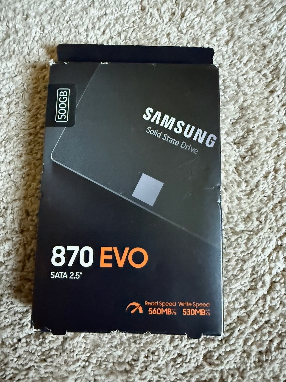 New Unopened Samsung 870 EVO 500GB 2.5" SATA III Internal SSD