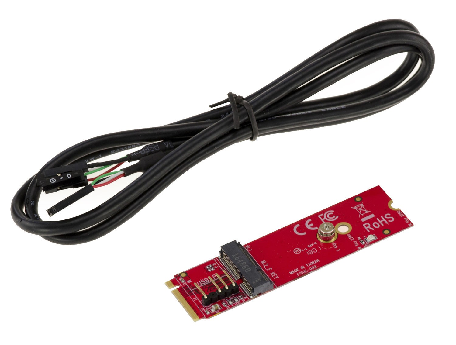 M.2 Adapter - M2 NGFF E Or A Key To M2 M Key