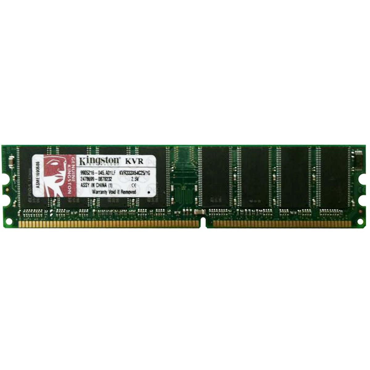 Kingston DDR1 1GB 333MHz PC2700 RAM Memory Module DDR DIMM Desktop Computer