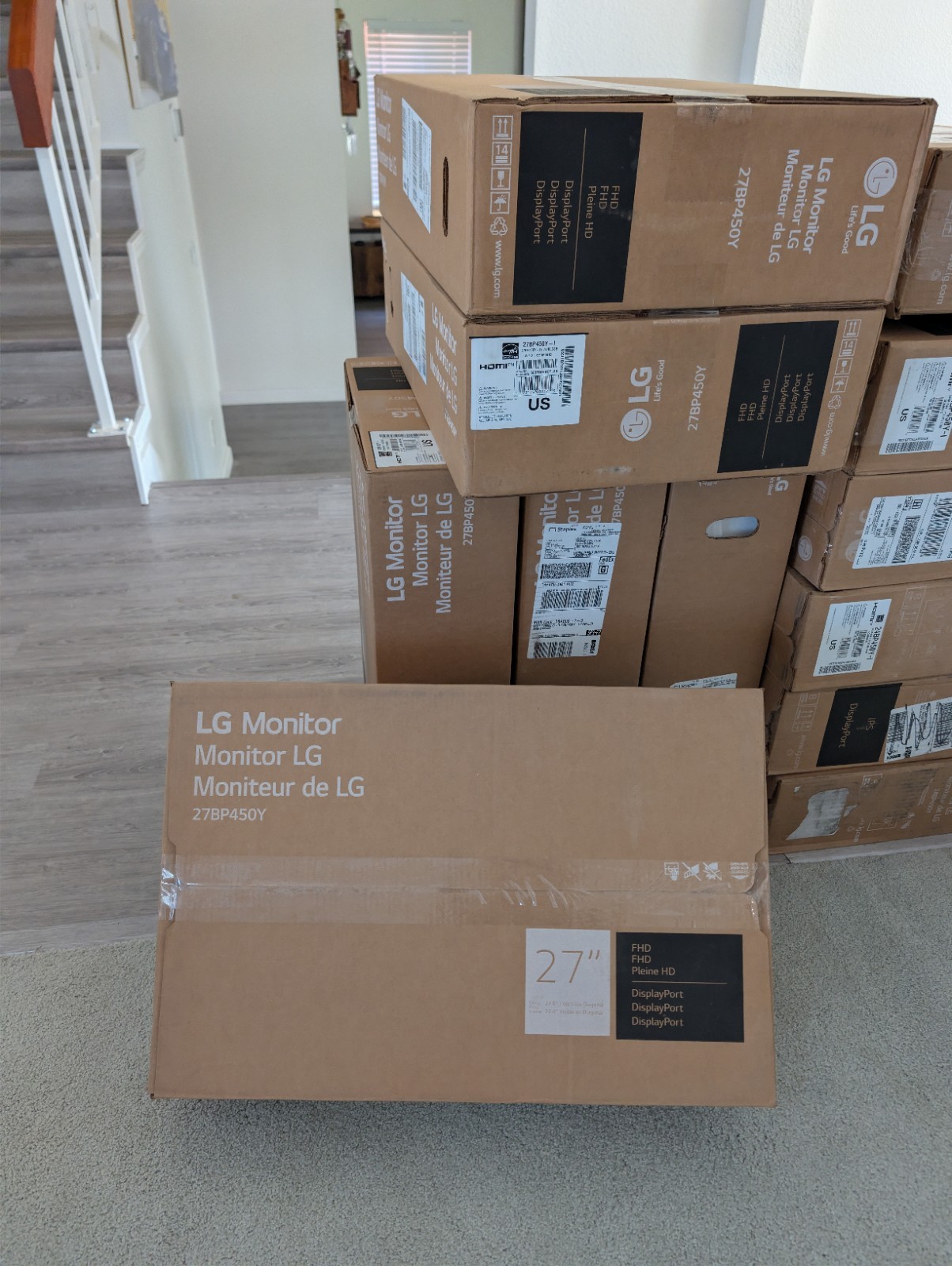 LG 27BP450Y-I 27" Class IPS LCD Monitor NEW