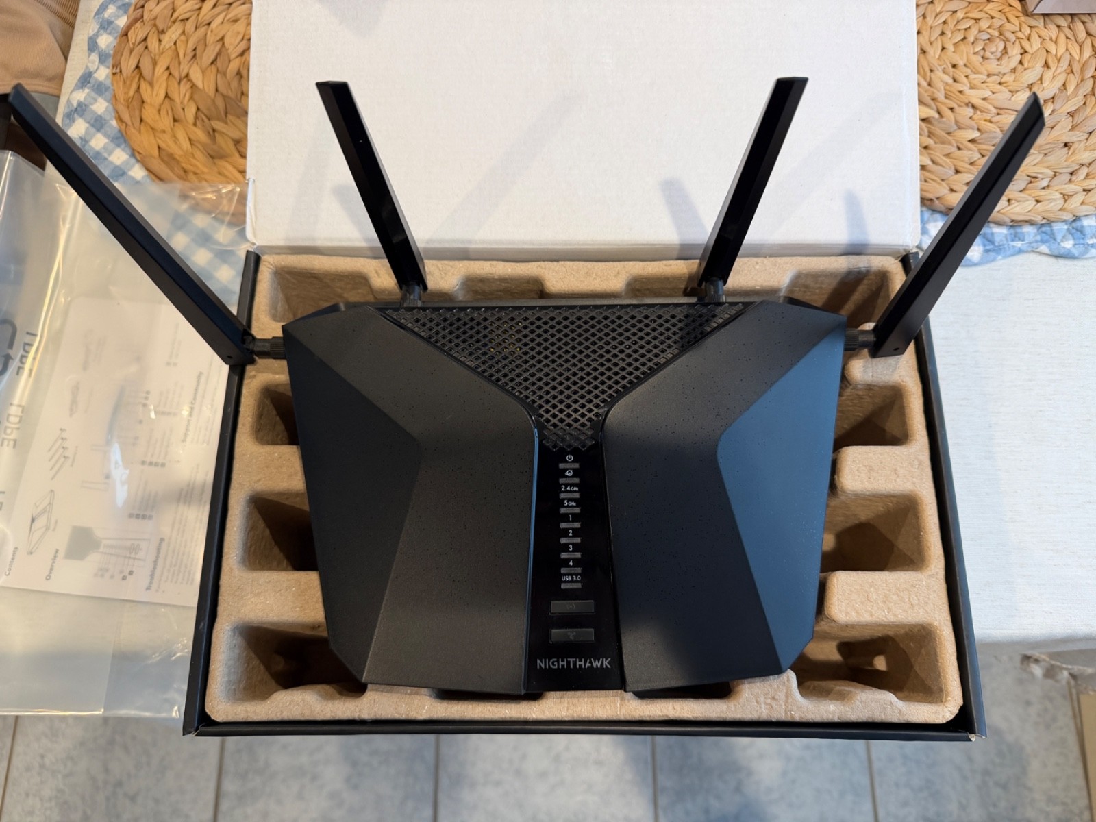 NETGEAR Nighthawk AX6 RAX45 Dual-Band Wi-Fi 6 Router