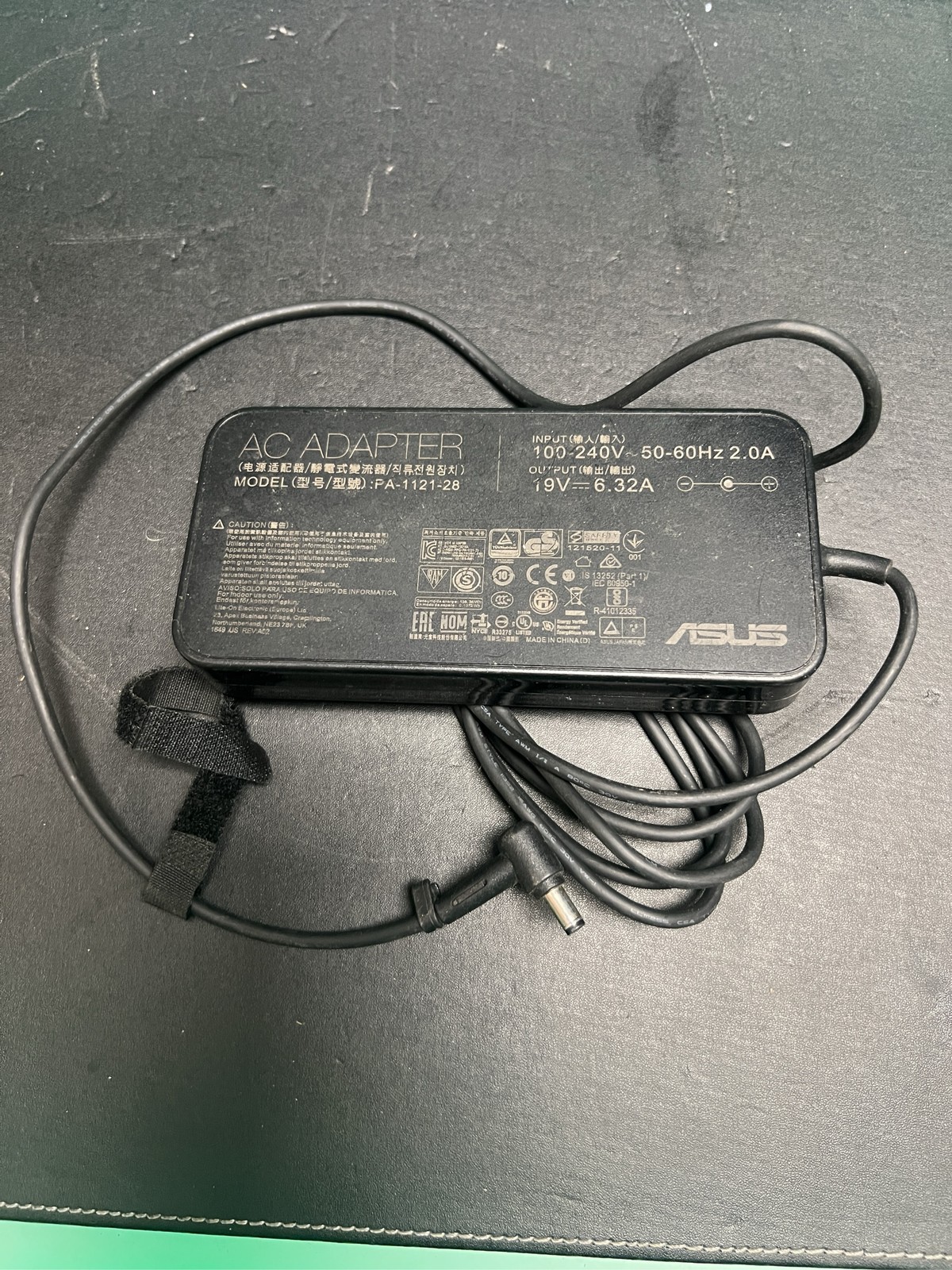 ASUS 120W AC Adapter Charger 19V 6.32A PA-1121-28 Power Supply